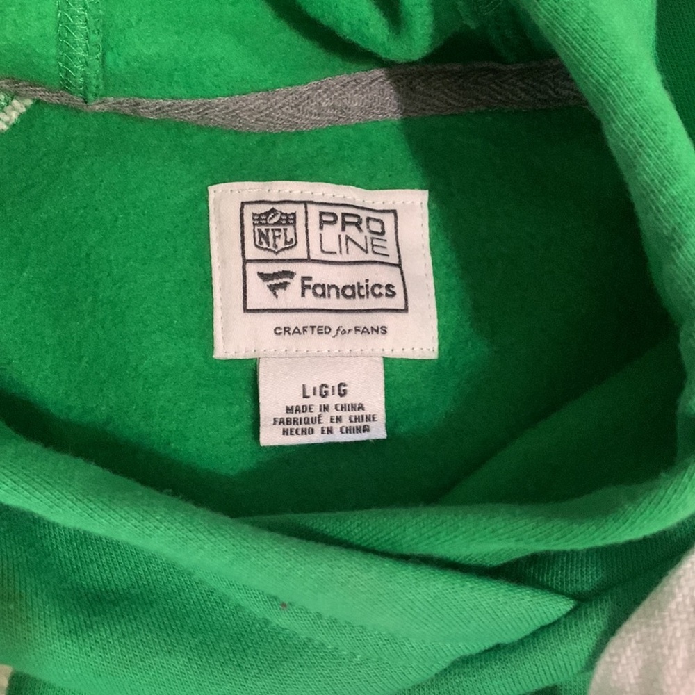 Kelly Green Eagles Hoodie - Picture 2 of 2